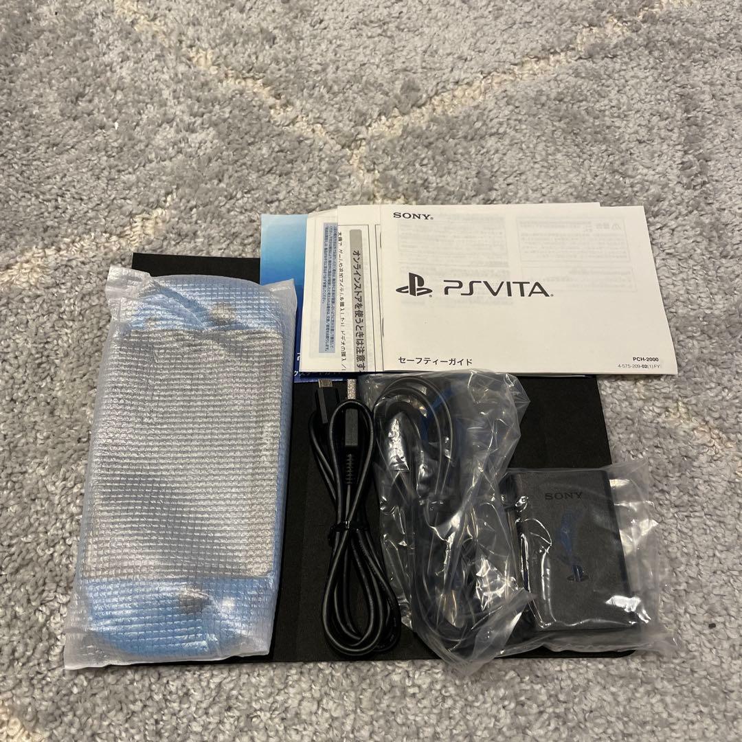 （未使用に近い）PSVITA PCH-2000 アクアブルー