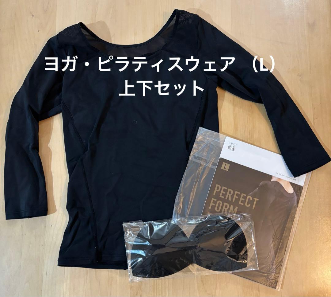 リントスルパーフェクトフォームLサイズ ヨガウェア 上下セット