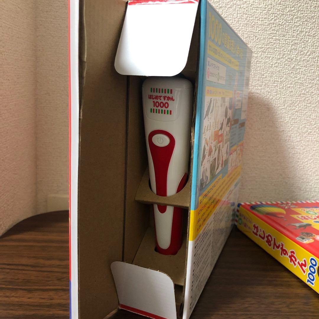 はじめてずかん1000 英語ことば図鑑5000 タッチペンつき （音で学べる！）