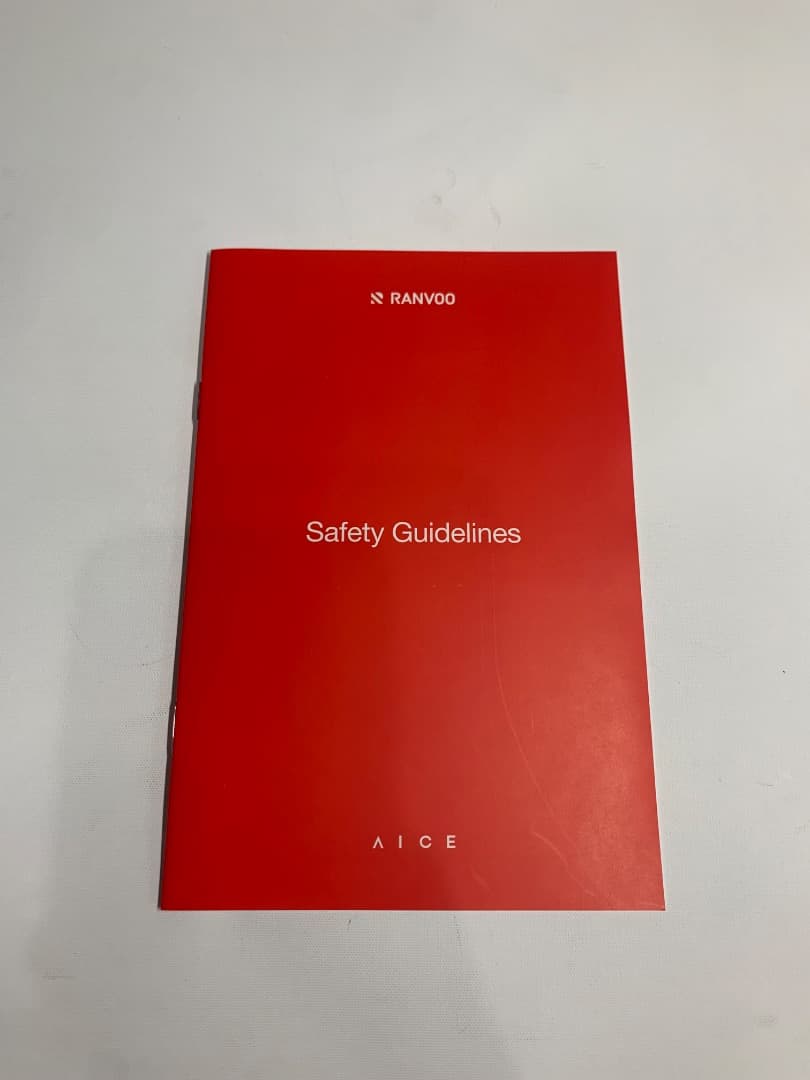 RANVOO ネッククーラー ホワイト 充電スタンド付き