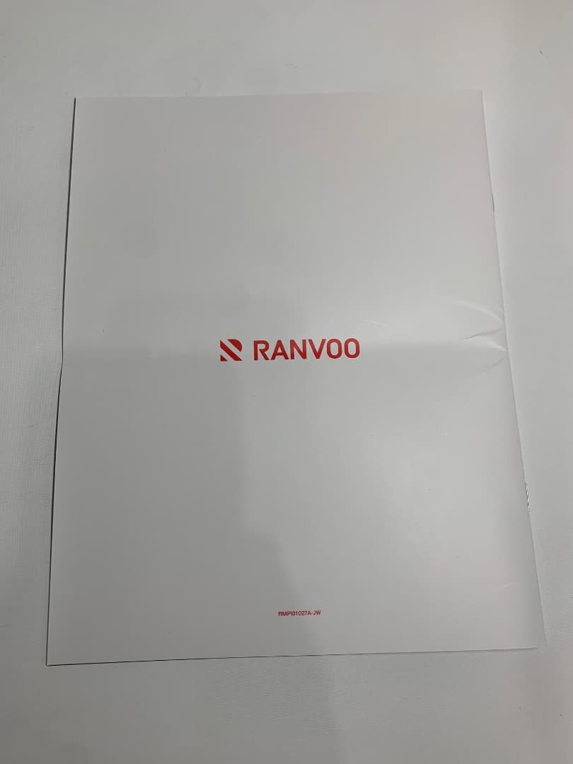 RANVOO ネッククーラー ホワイト 充電スタンド付き