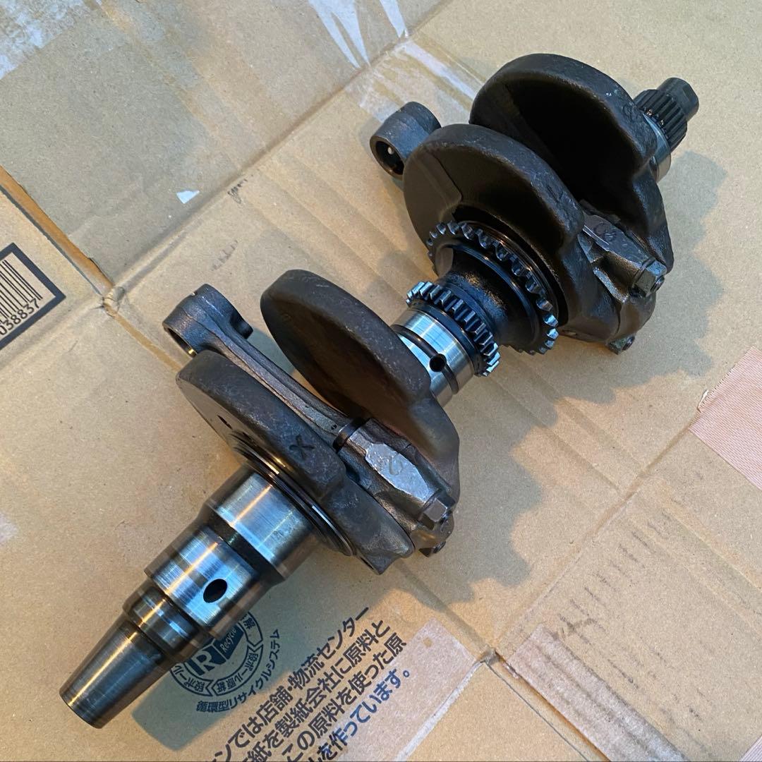 CB400T クランクシャフト　バブ　ホークⅡ コンロッド