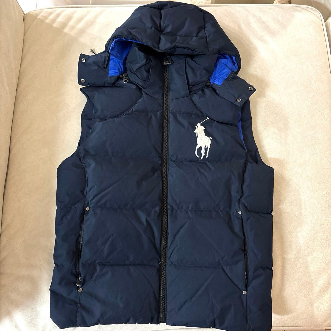 ポロラルフローレン メンズ ダウンベスト