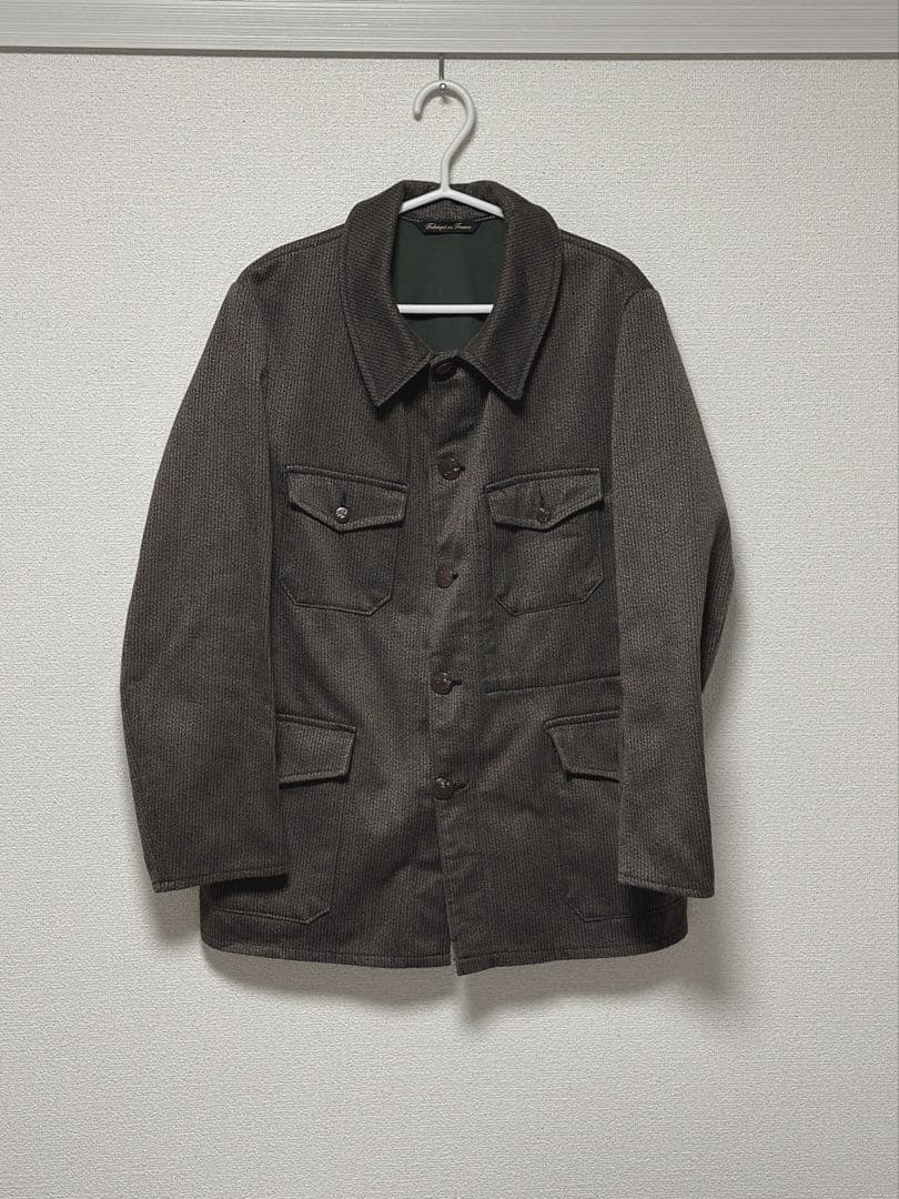 【値下げ可能】ハンティングジャケット　動物ボタン　ユーロ　50s〜