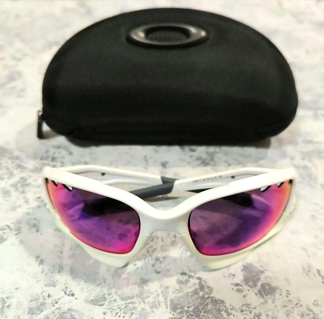 OAKLEY★サングラス★レーシングジャケット/ホワイト■付属品完備