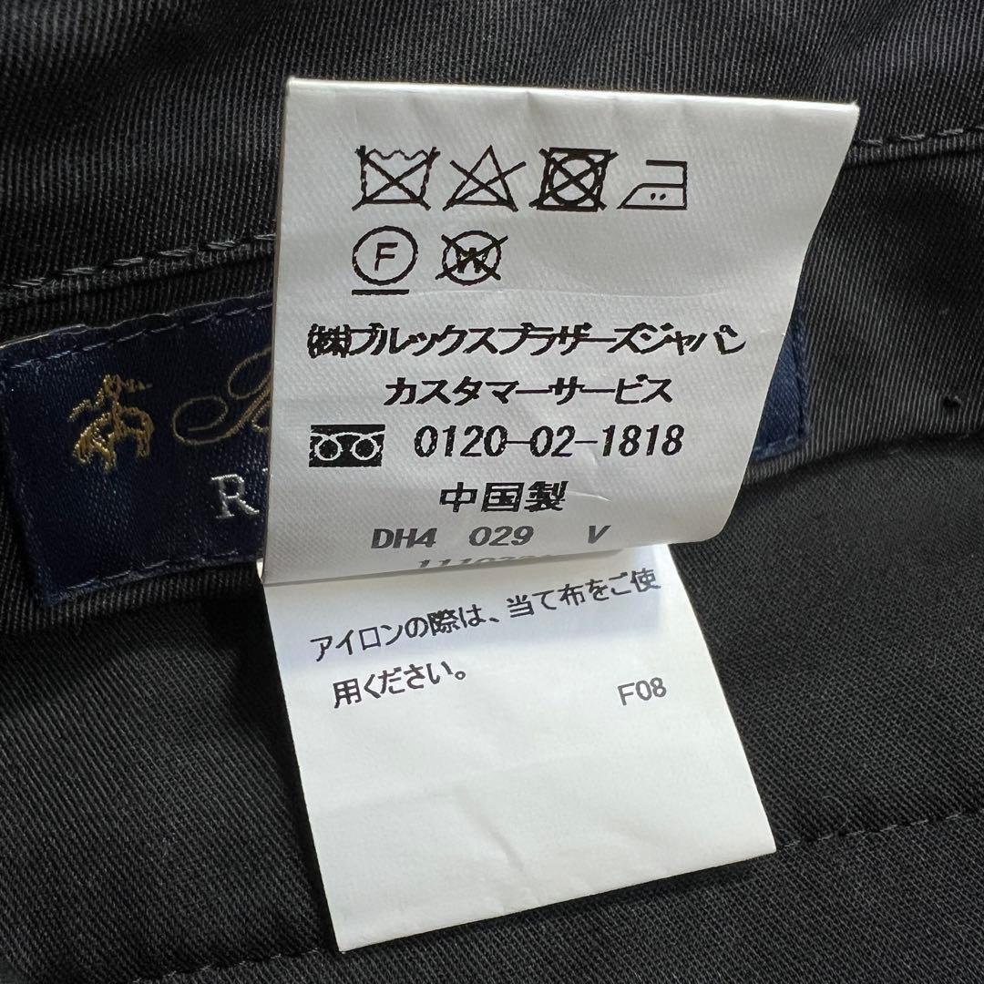 ブルックスブラザーズ カノニコウールフランネルスラックスパンツ チャコールW30