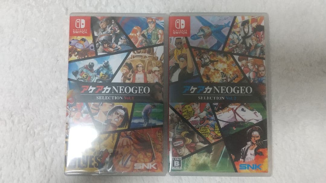 アケアカ NEOGEO SELECTION Vol.1 & Vol.2 セット