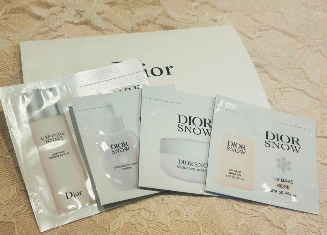Dior リップ ポーチ サンプルセット ショッパー付き 新品未使用
