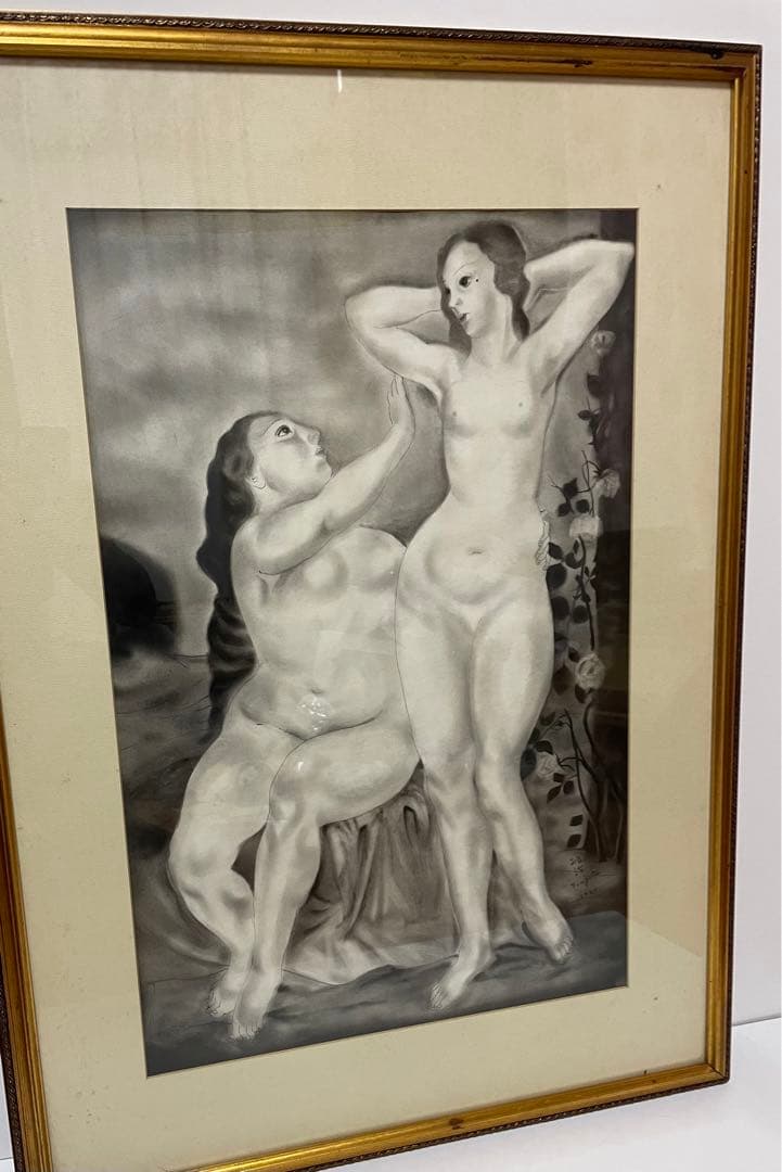 藤田嗣治　レオナール藤田　1924年　絵画「裸婦」