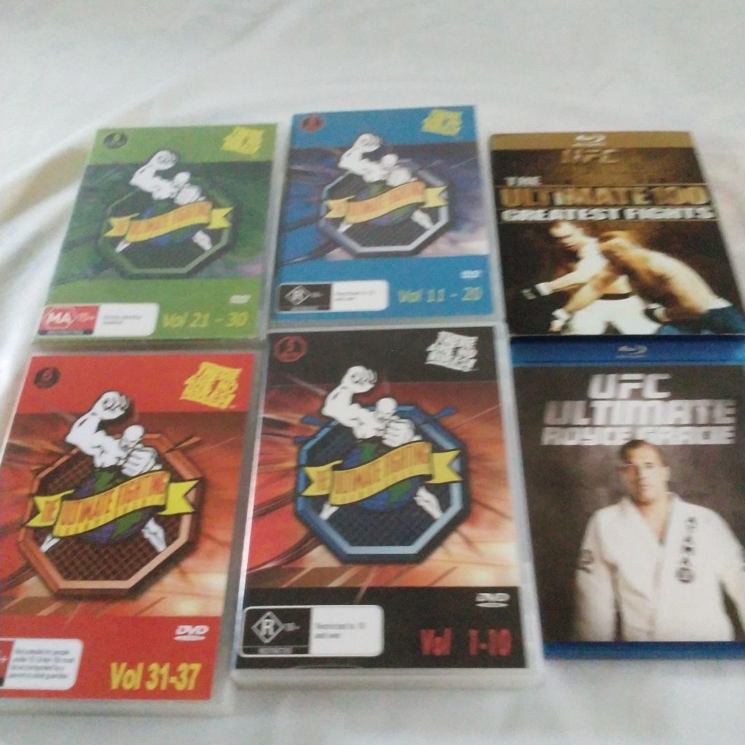 UFC格闘技　海外版　dvd　Blu-ray　字幕なし