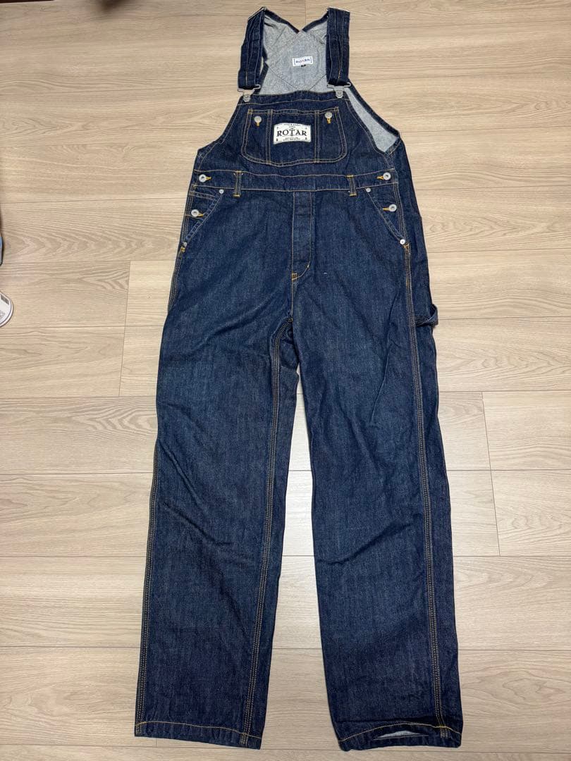 ROTAR デニム オーバーオール　ルードギャラリー　ローター　ワーク