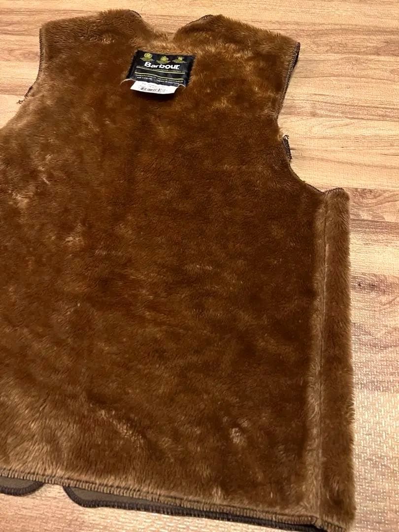 barbour バブアー　ファーライナーベスト　アクリルライニングボアベスト