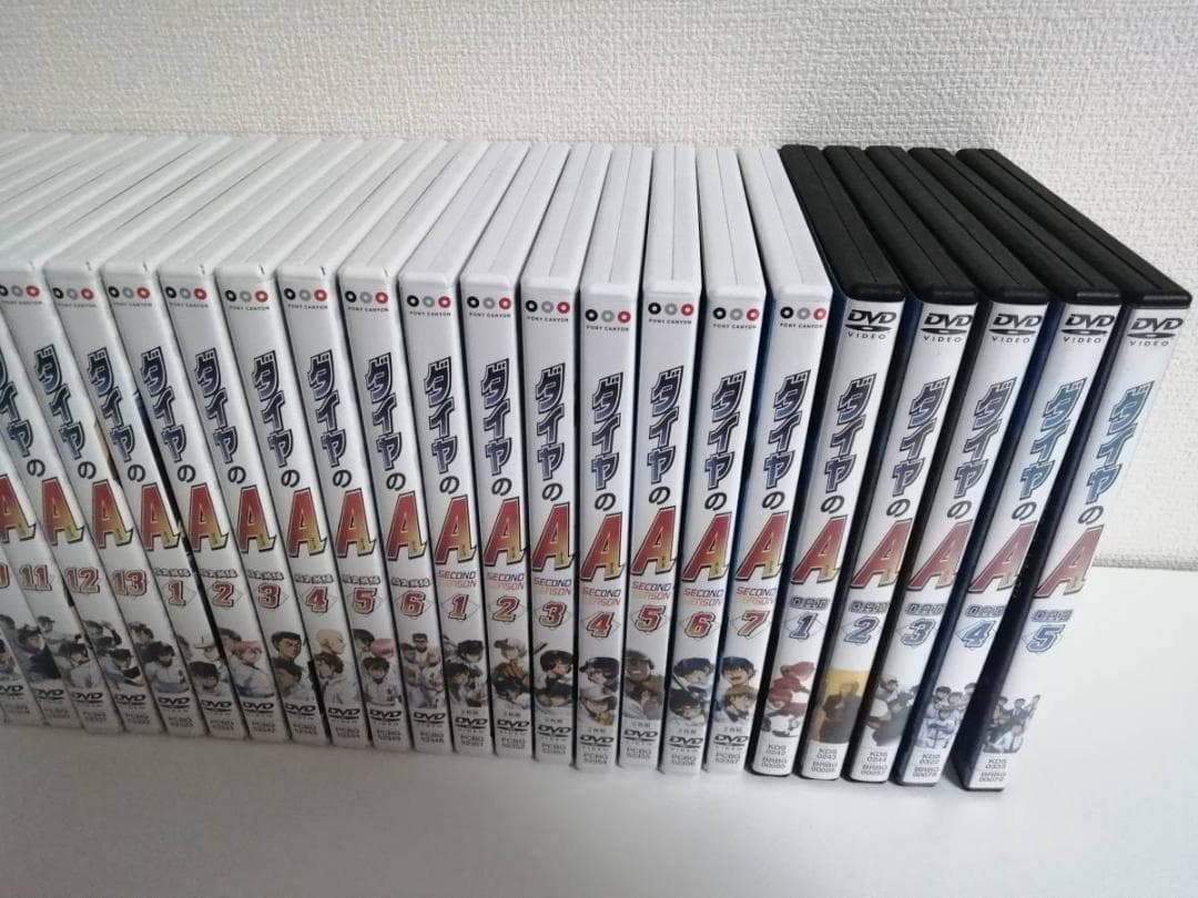 ダイヤのA +稲実戦編+セカンドシーズン　初回版　DVD　全26巻セット＋OAD
