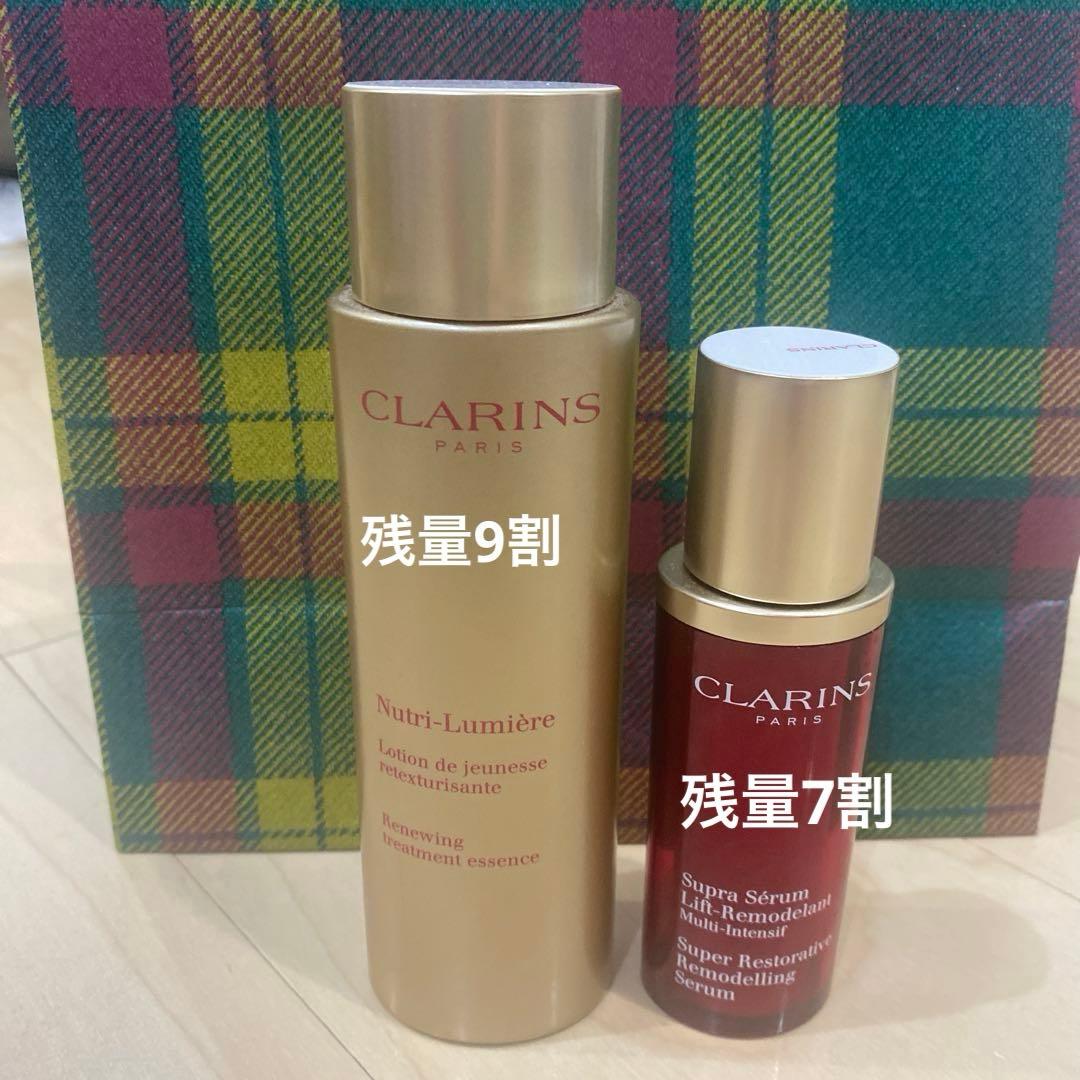 CLARINS 化粧水&美容液 セット　残量9割&7割