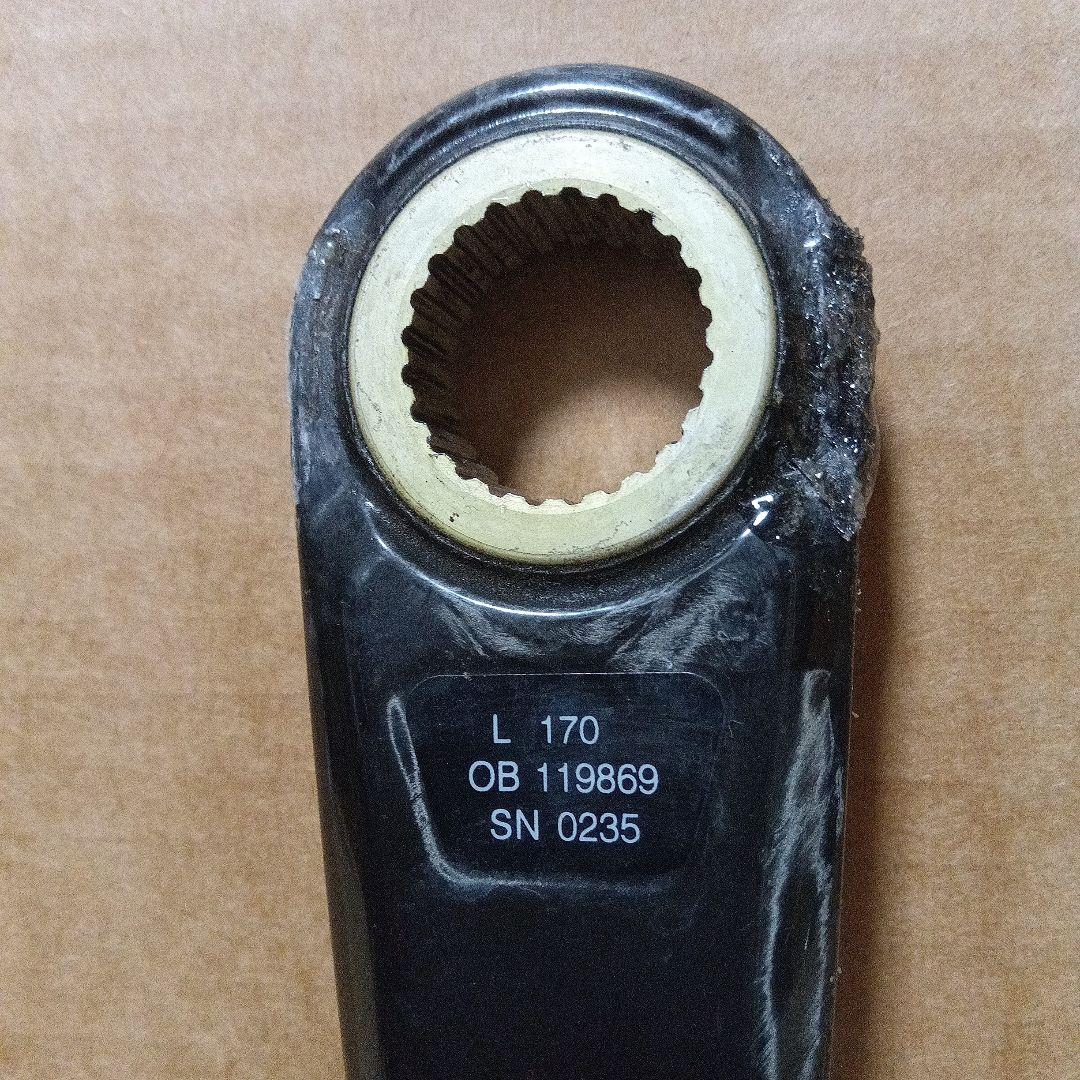 CAMPAGNOLO ATHENA カーボンクランク170mm 左側破損あり