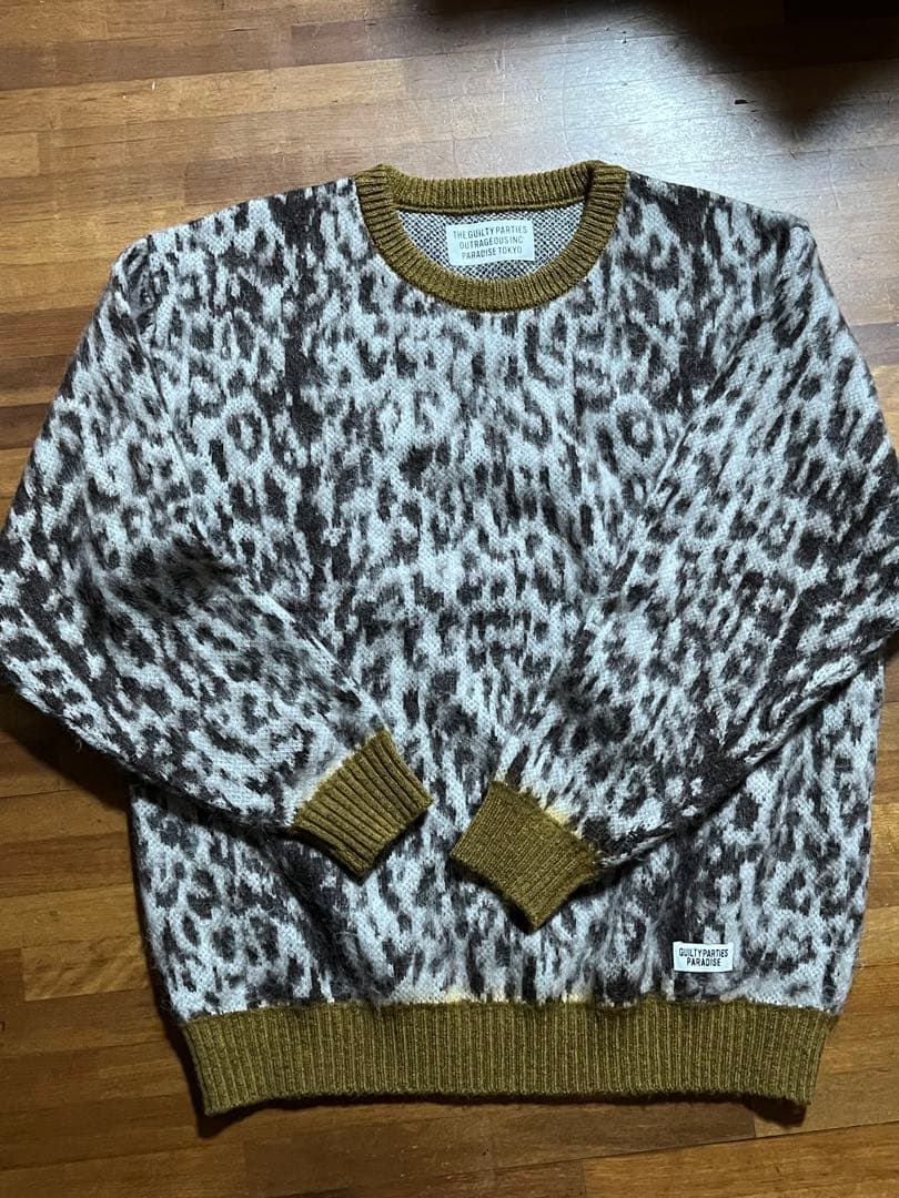 H06100 美品WACKO MARIA ニット セーター L ワコマリア