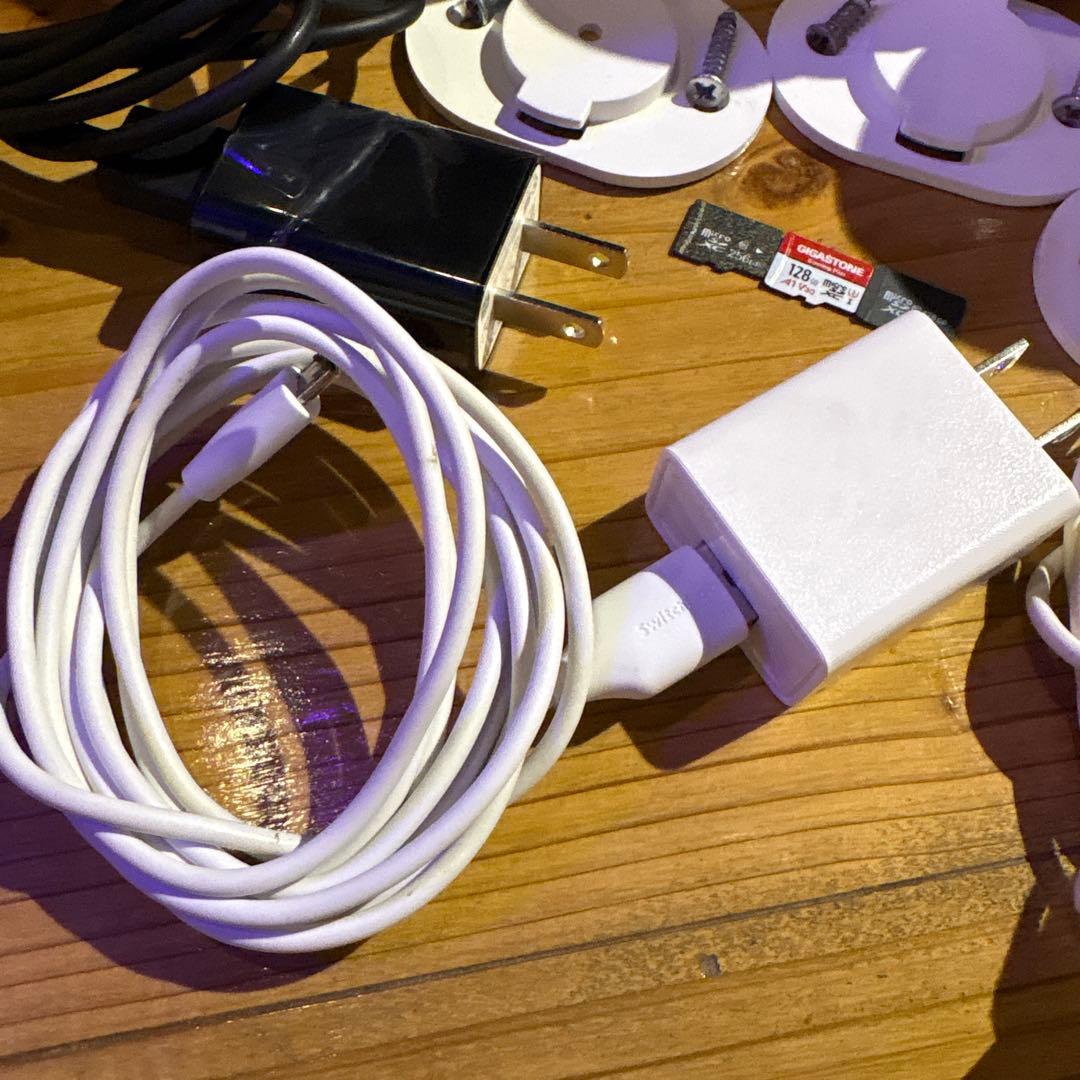 SwitchBot見守りカメラ3台+SDセット3MP 360度防犯カメラ　ベビー