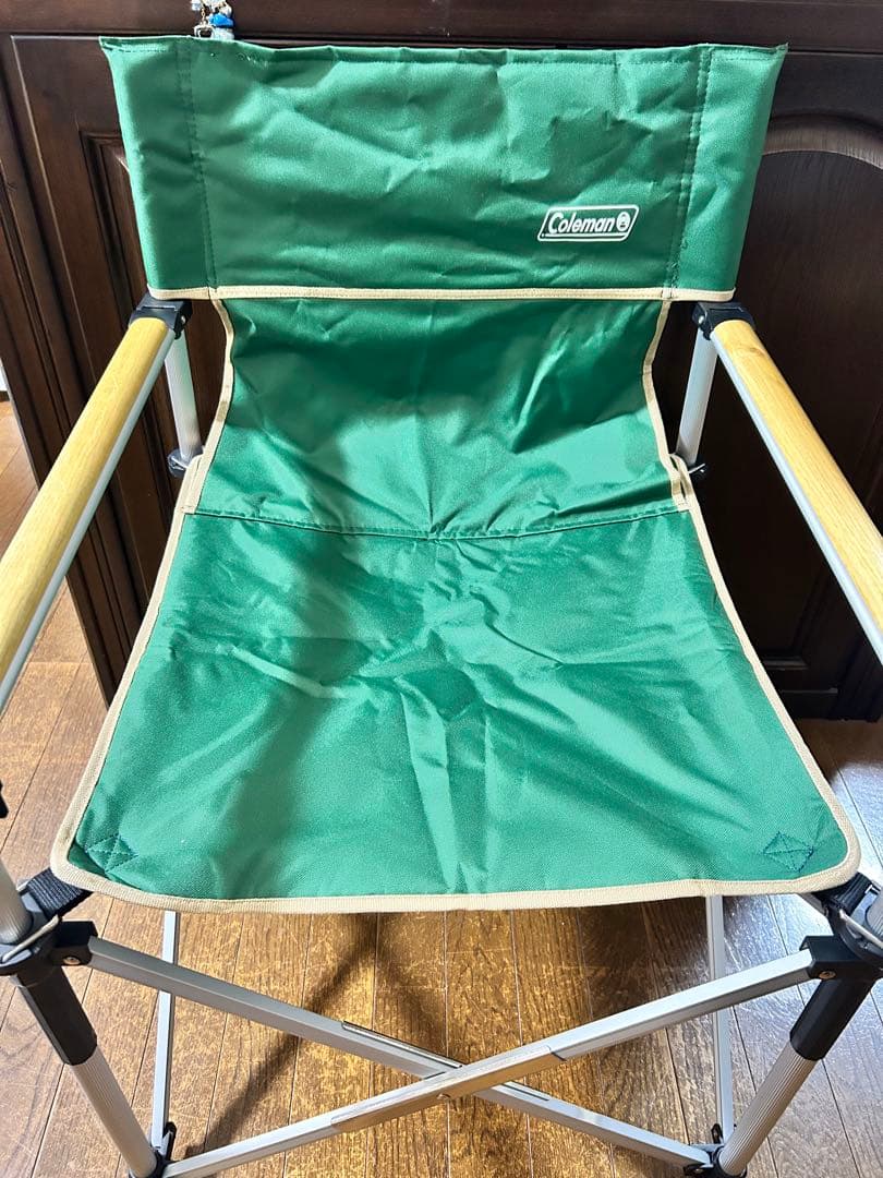 Coleman スリムキャプテンチェア　グリーン　2個セット