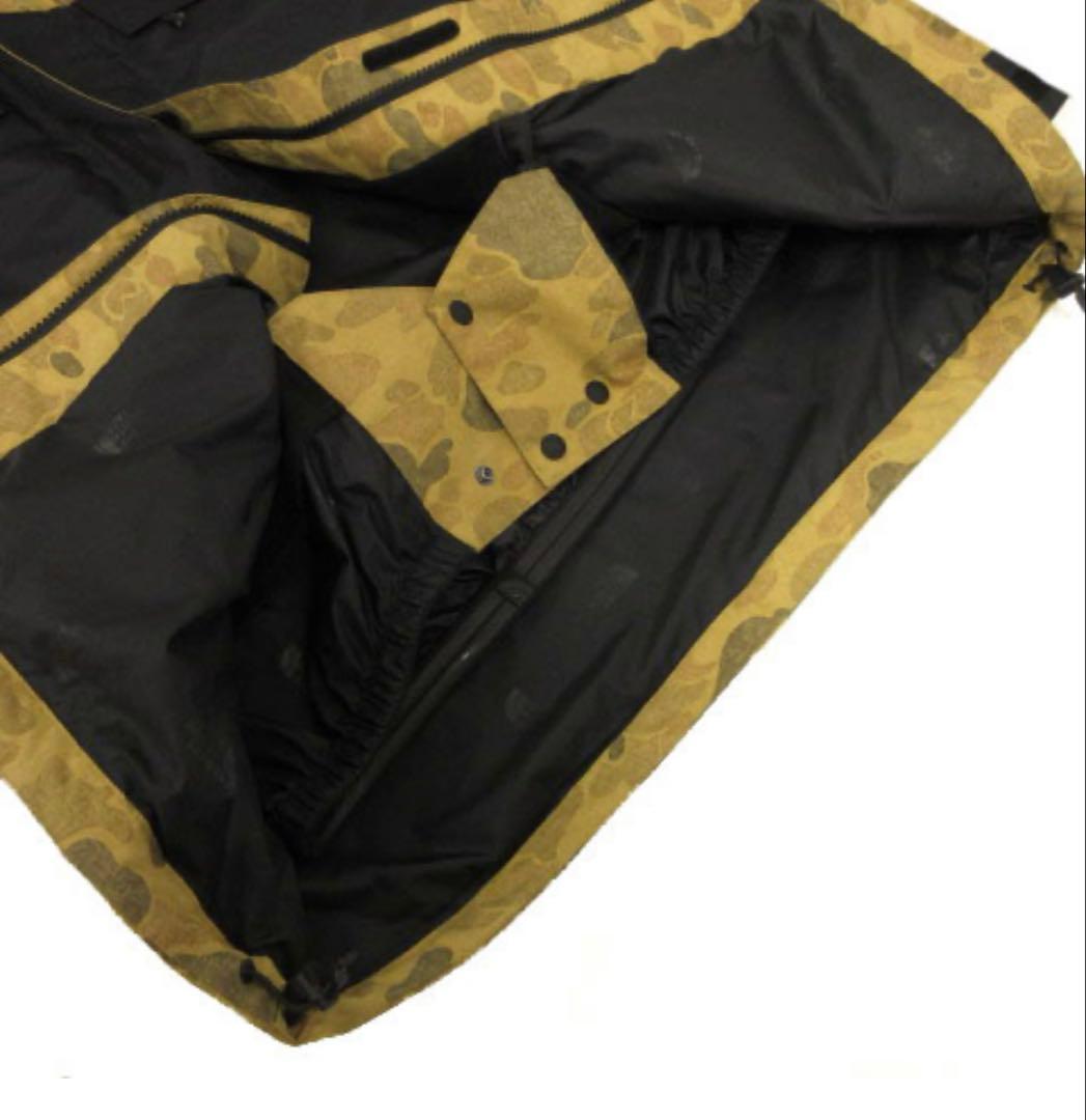 The North Face スノボウェア ジャケット イエローカモ アウター