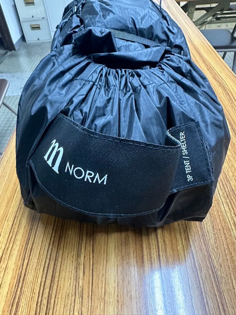 ムラコNORM 3P TENT SHELTER ブラック　グランドシートセット