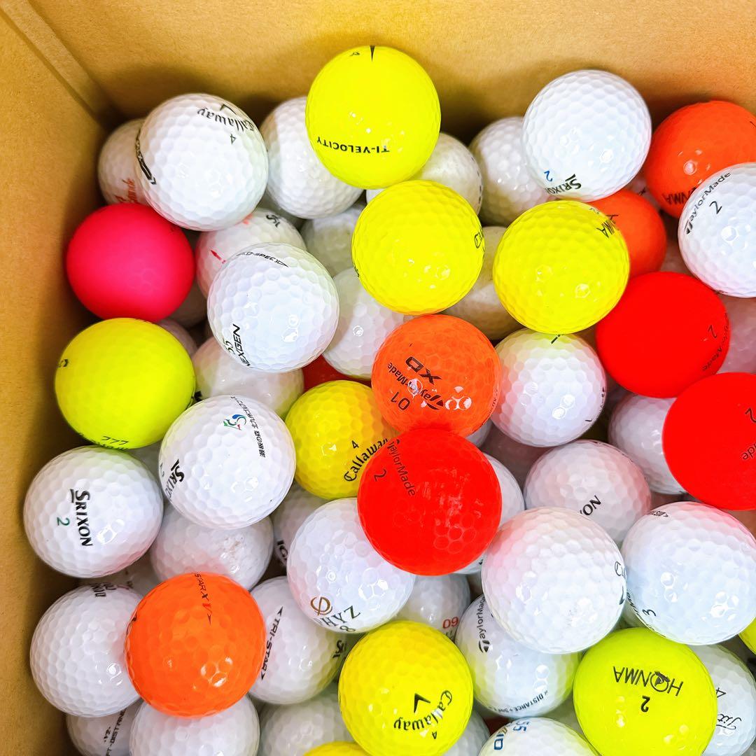 ロストボール　中古ゴルフボール　381個／キャロウェイ・テーラーメイド、他