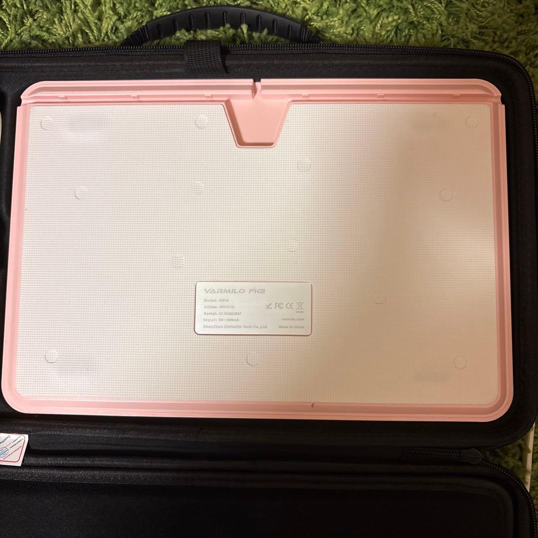 Varmilo FK2 アーケードコントローラー ピンク 花柄