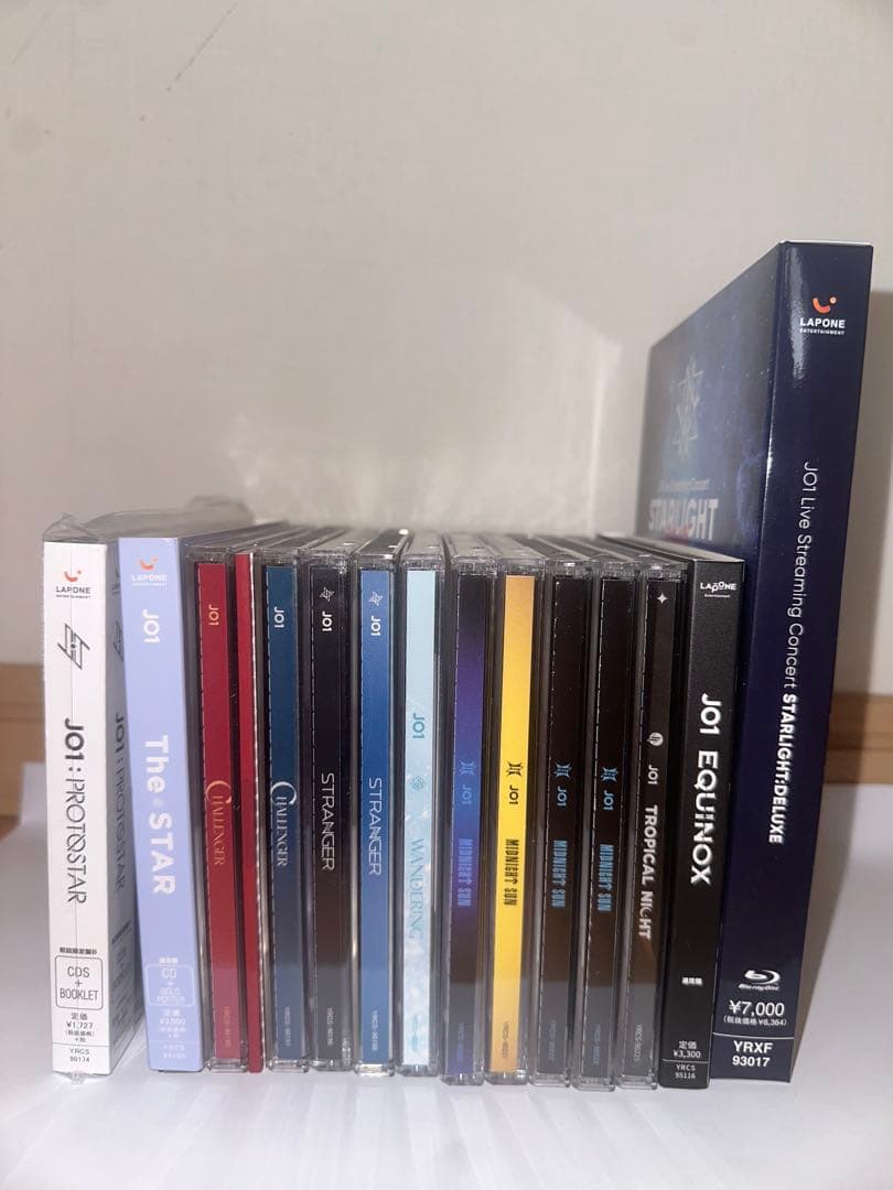 JO1 CDコレクション 13点セット＋staright Blu-ray