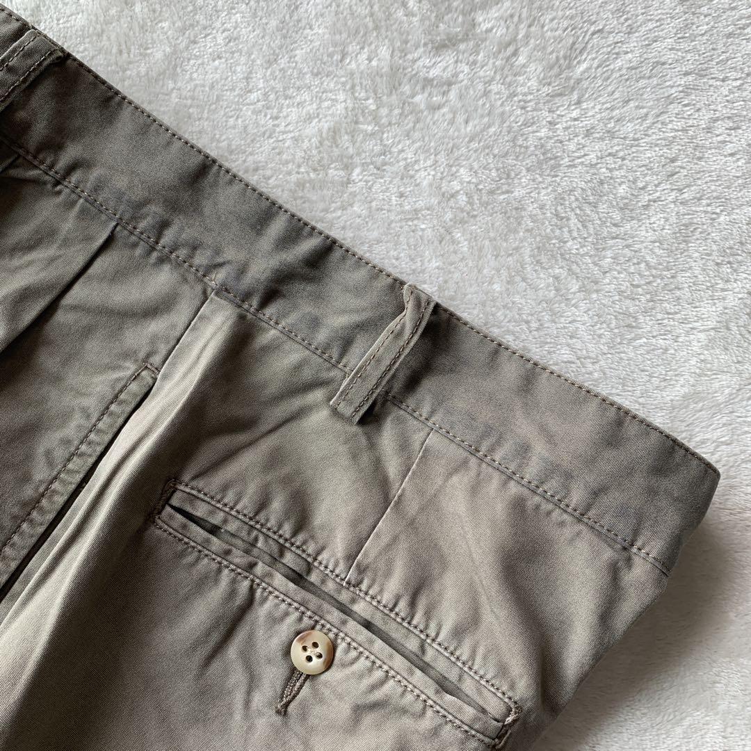 レアカラー！ 90s ラルフローレン ツータック パンツ チノパン ハモンド