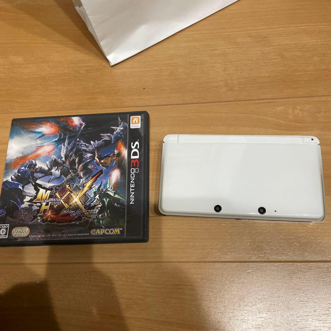 3DS本体　モンハンXX付き