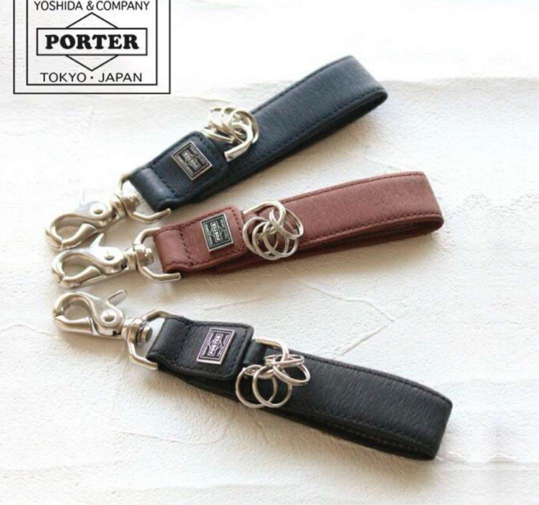 ポーターカレント キーホルダー 052-02217 ネイビー