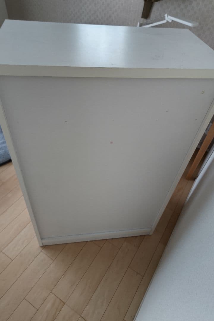 ディズニー　ミッキーミニー　タンス　キッズチェスト 5段 ピンクホワイト引き出し