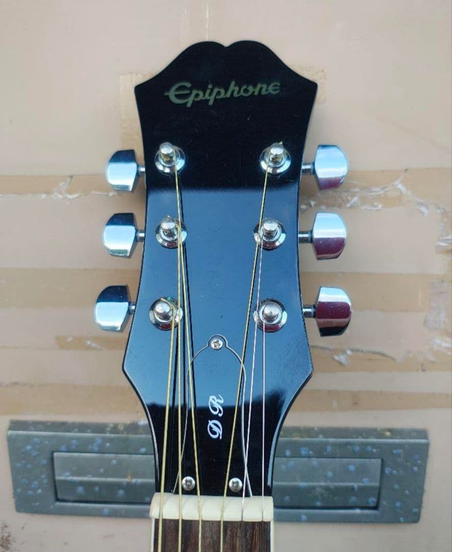 超美品 Epiphone DR-100/EB Wピックアップ付き