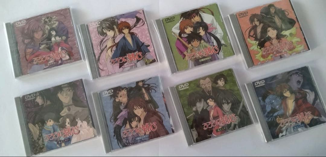 るろうに剣心-明治剣客浪漫譚-　DVDセット　旧アニメ　美品