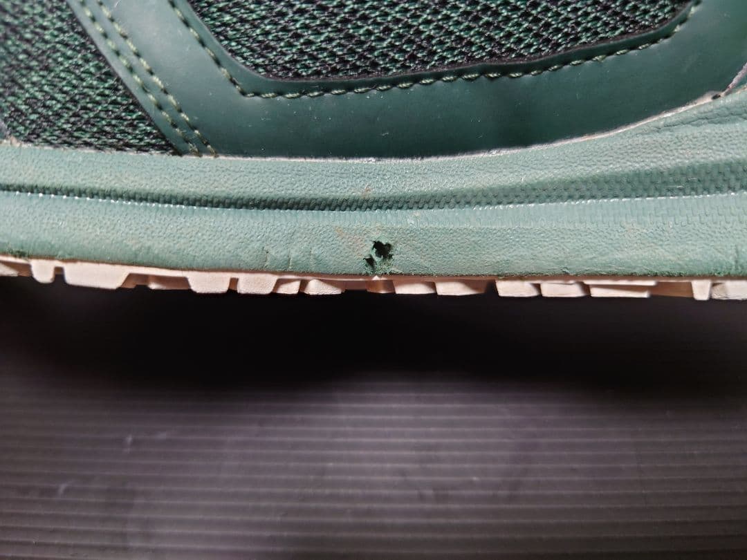 ミズノ安全靴　サイズ27センチ　カラーグリーン　BOAフィットシステム