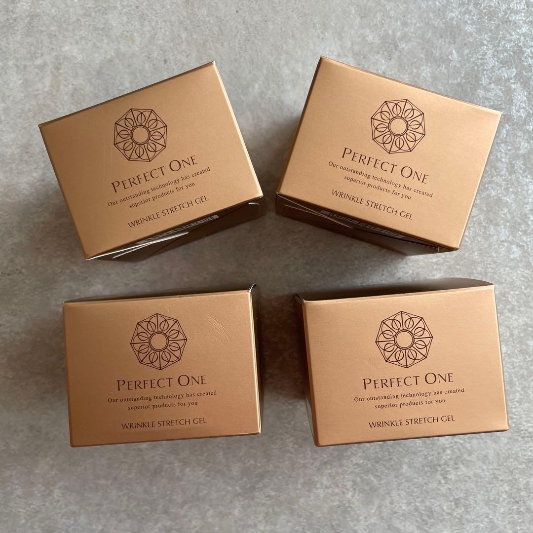 【新品未開封】パーフェクトワン　薬用リンクルストレッチジェル 50g ✕ 4