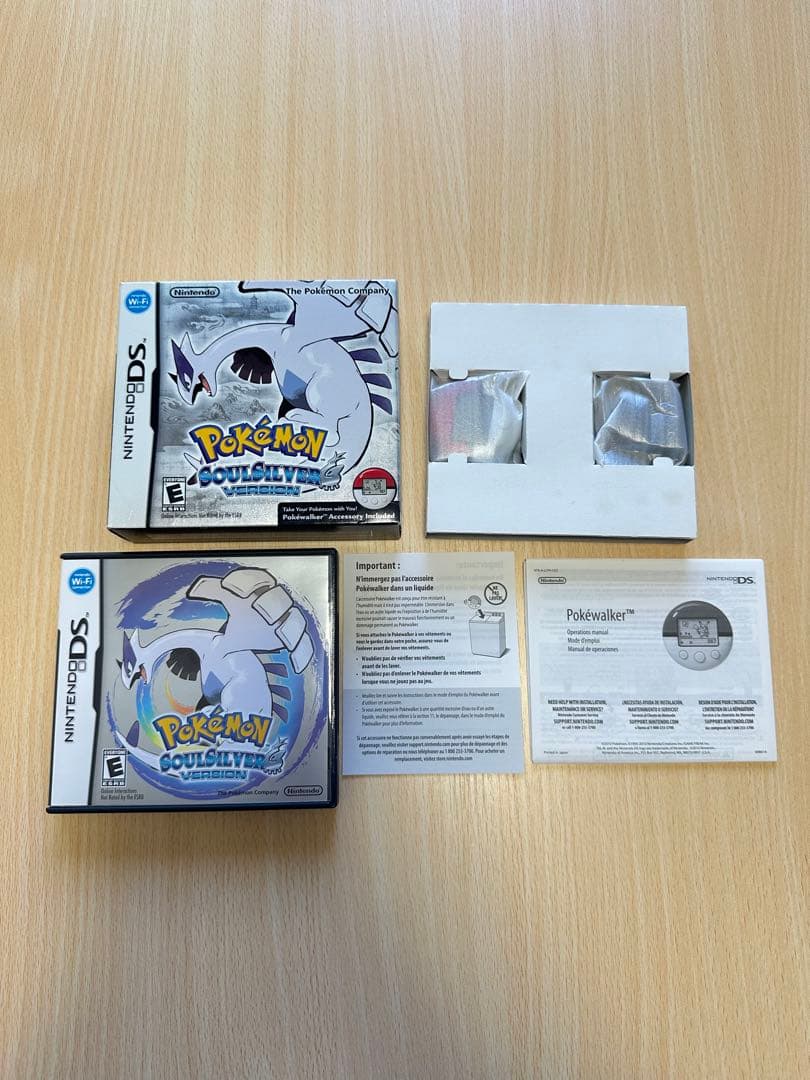 ポケモン ソウルシルバー SS 北米版 nintendoDS