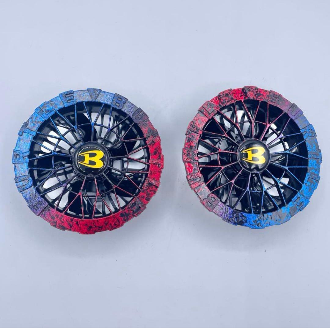 【現品かぎり】25 バートル BURTLE AC09-1 ファンカスタムペイント