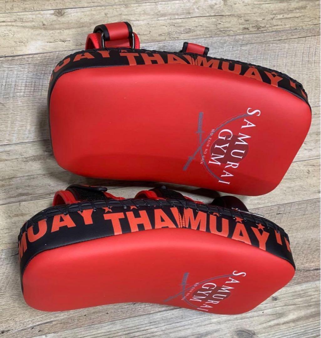 キックミット 新品 レッド/ブラック 本草