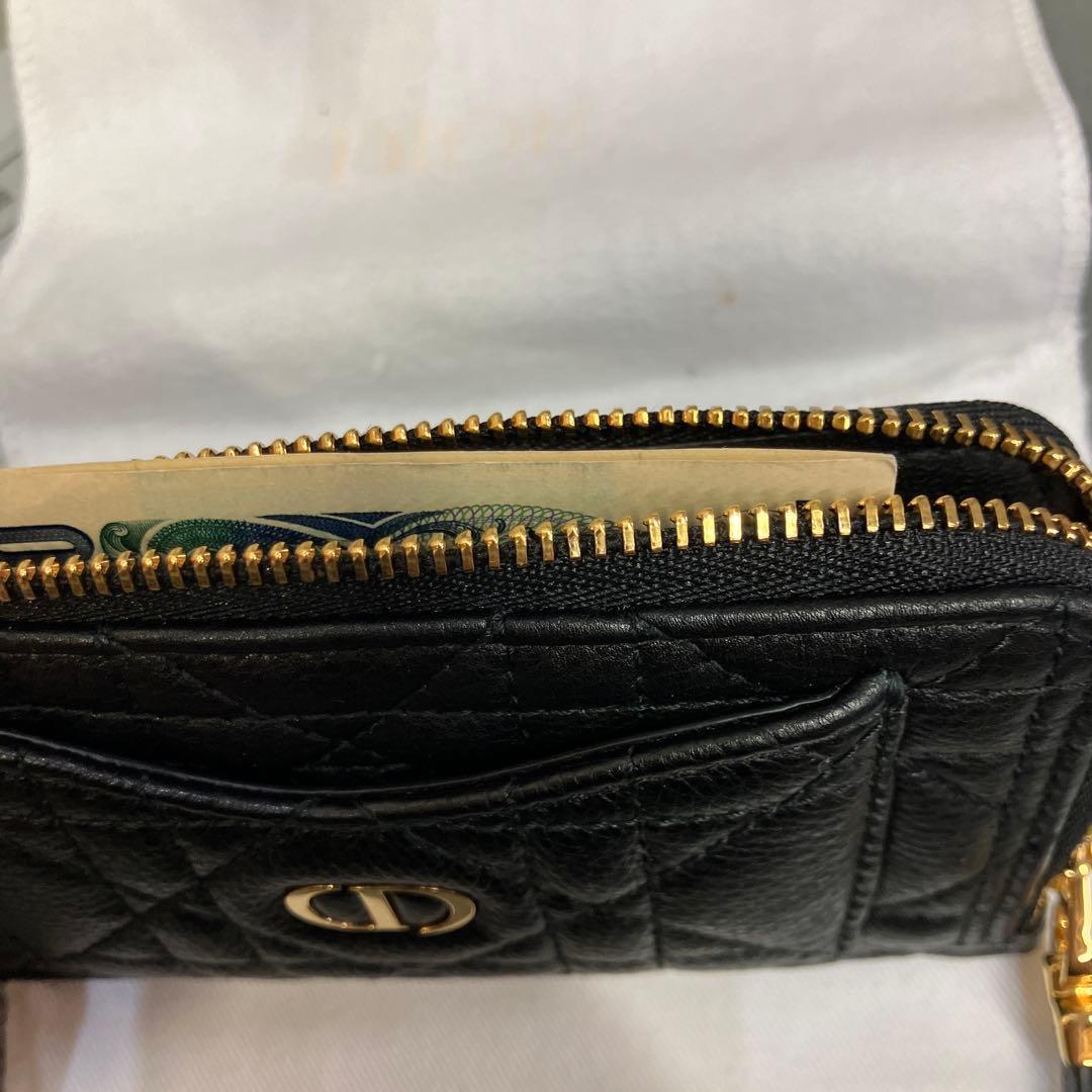 ^*^様 ディオール Dior Caro Cosmos ジップ カードホルダー