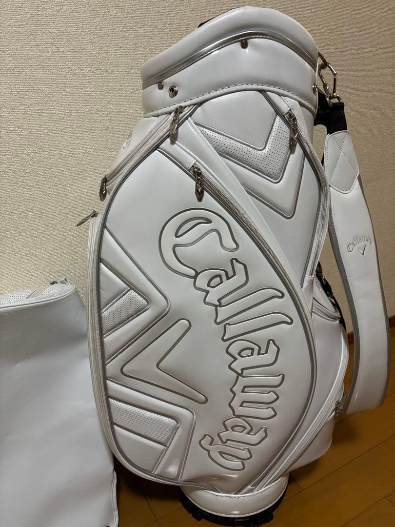 Callaway キャロウェイ ゴルフキャディバッグ 9.5型 ホワイト