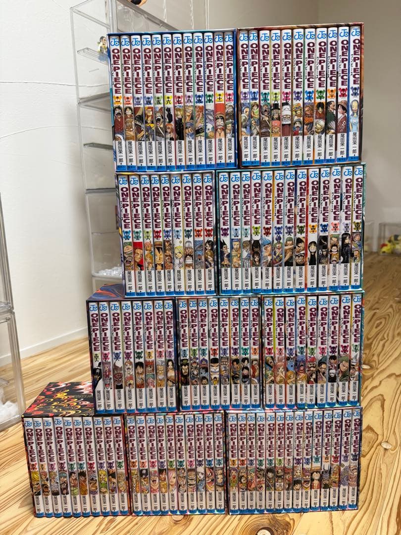 【新品未使用】ワンピース コミック 一巻〜百四巻 ボックス