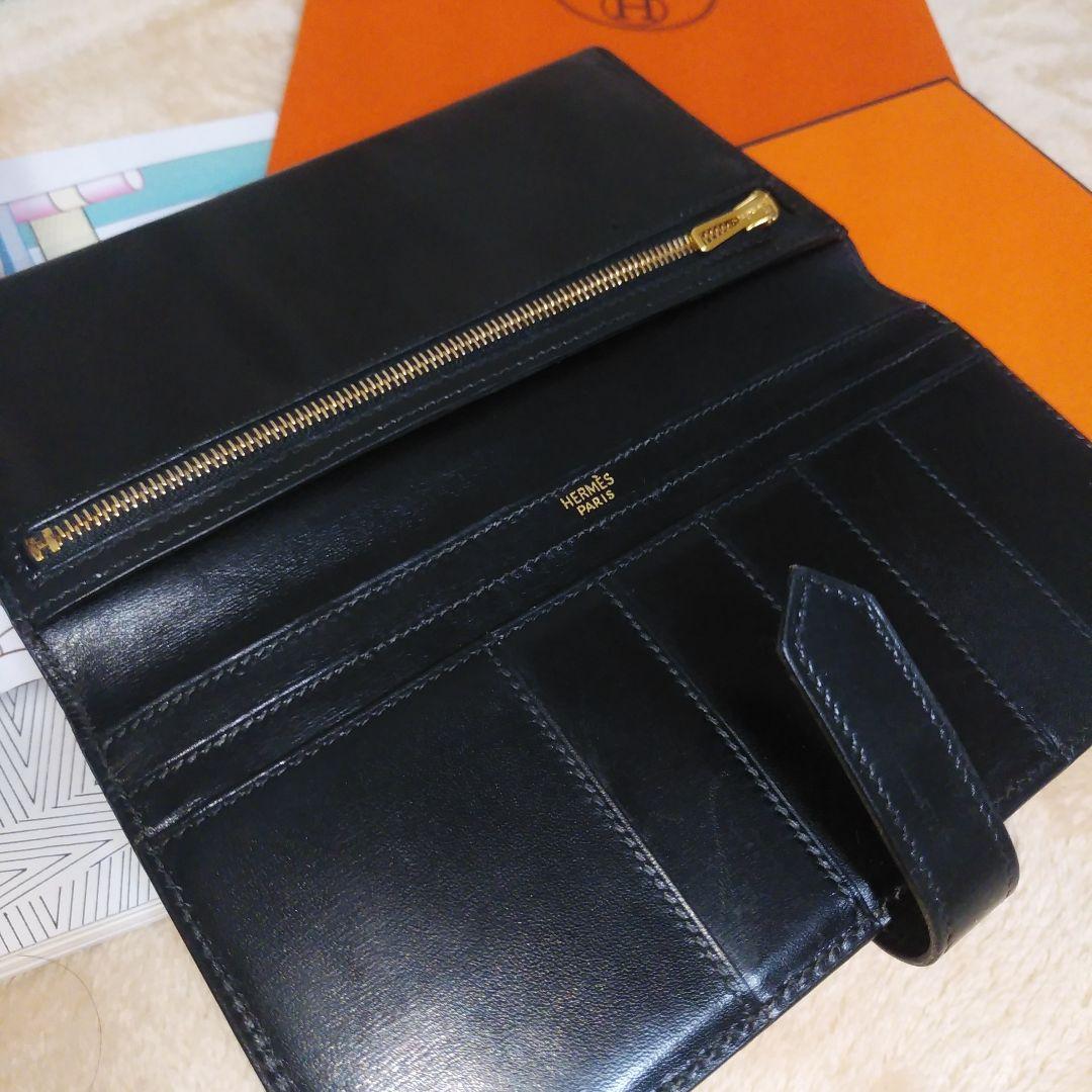 オススメの逸品&美品【エルメス HERMES ベアン 長財布 財布 レディース】