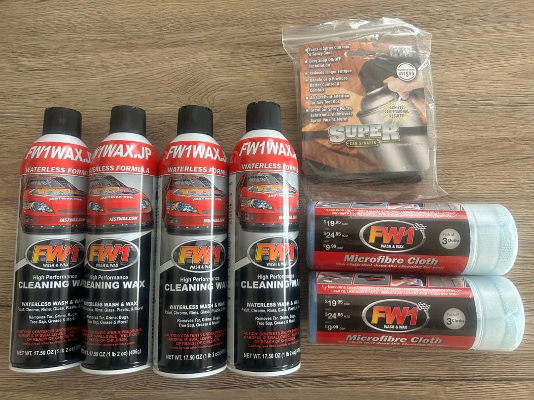 総額15000円⭐︎FW1 WAX.JP 愛車用高機能ワックス