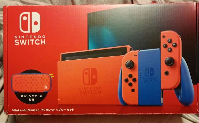 Nintendo Switch 本体 オレンジ・ブルーセット