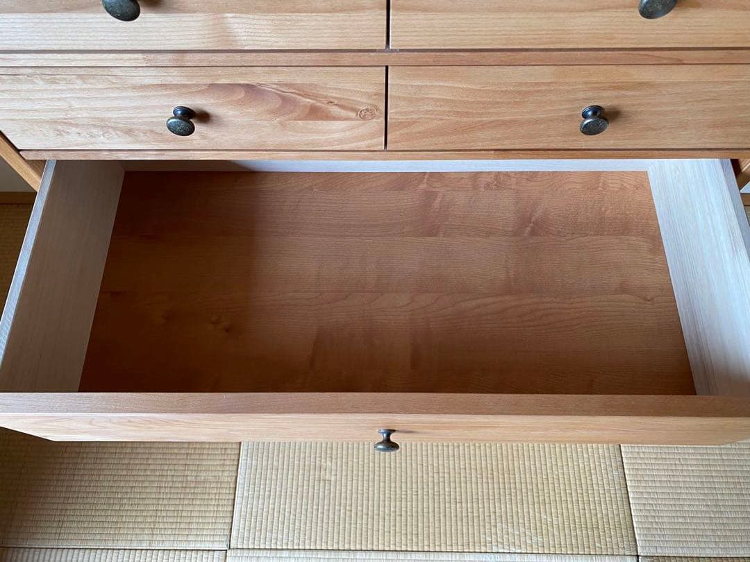 momo natural モモナチュラル チェスト 無垢材 天然木タンス