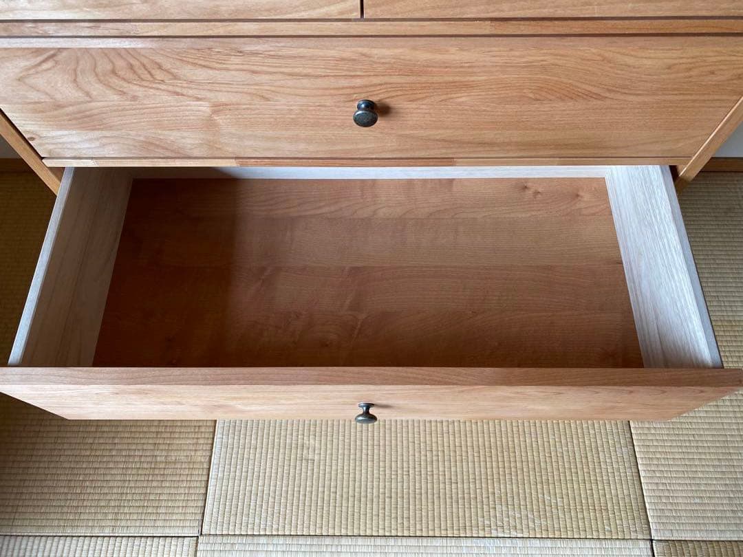 momo natural モモナチュラル チェスト 無垢材 天然木タンス