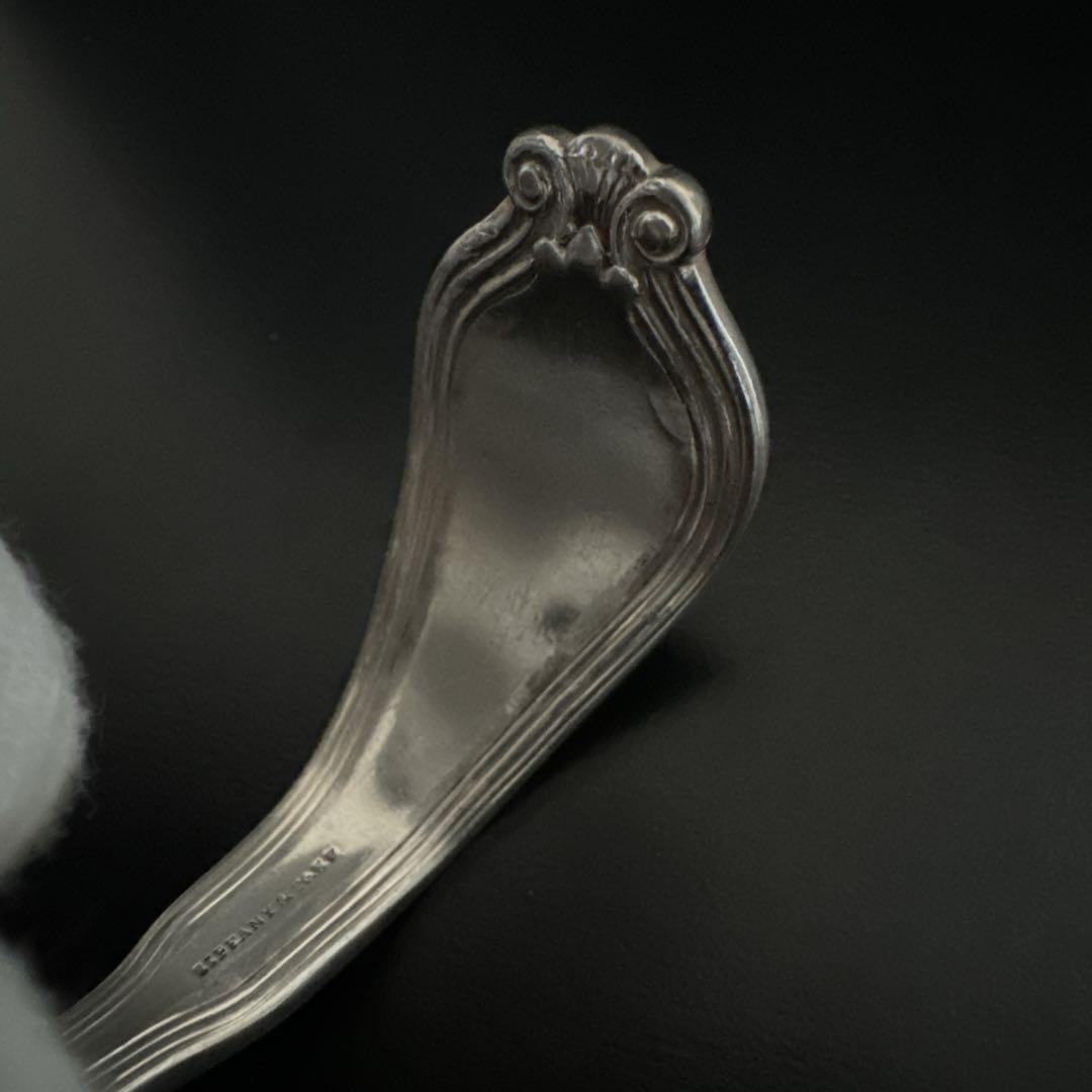 入手困難　希少　オールド　ティファニー バングル　フォーク　シルバー　カトラリー