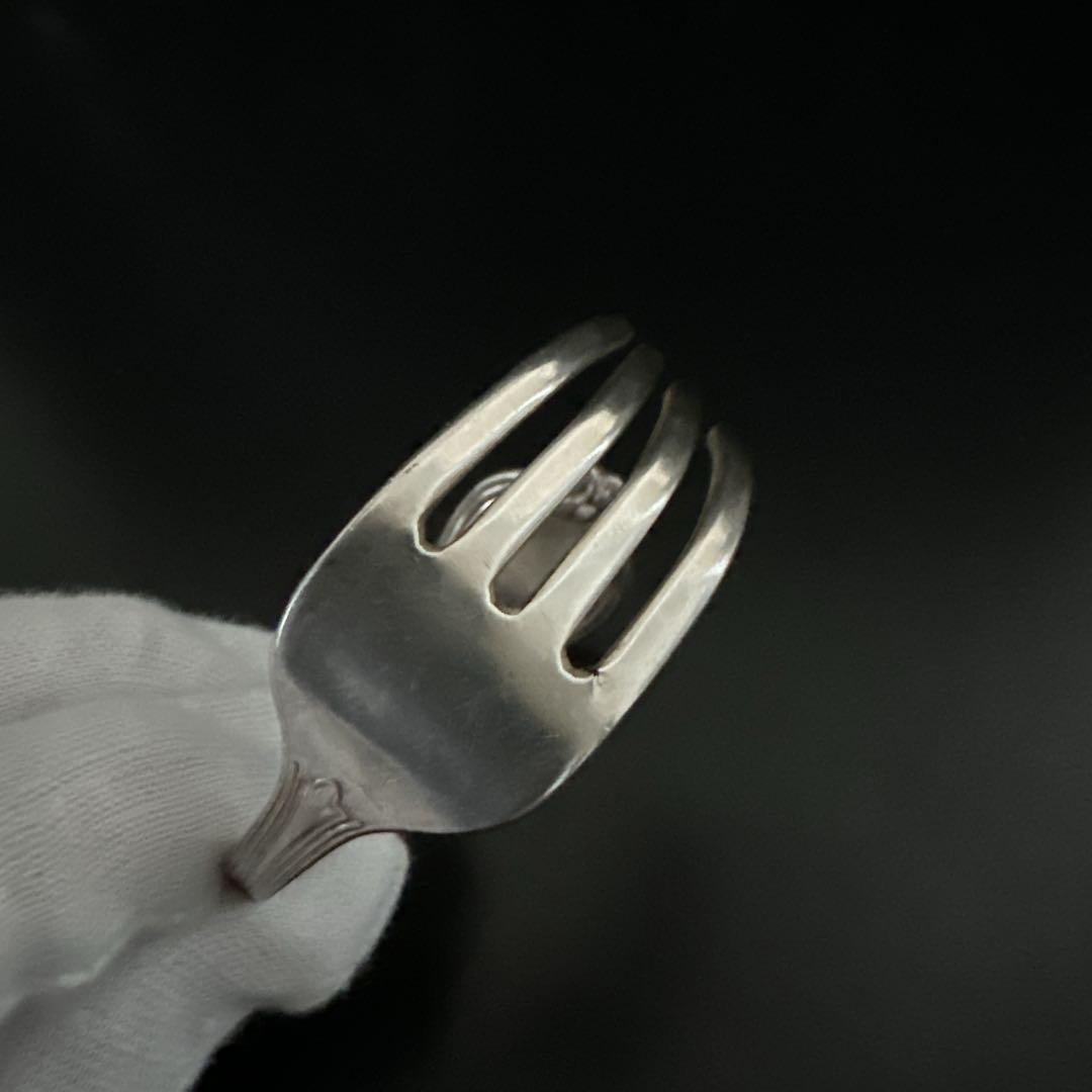 入手困難　希少　オールド　ティファニー バングル　フォーク　シルバー　カトラリー