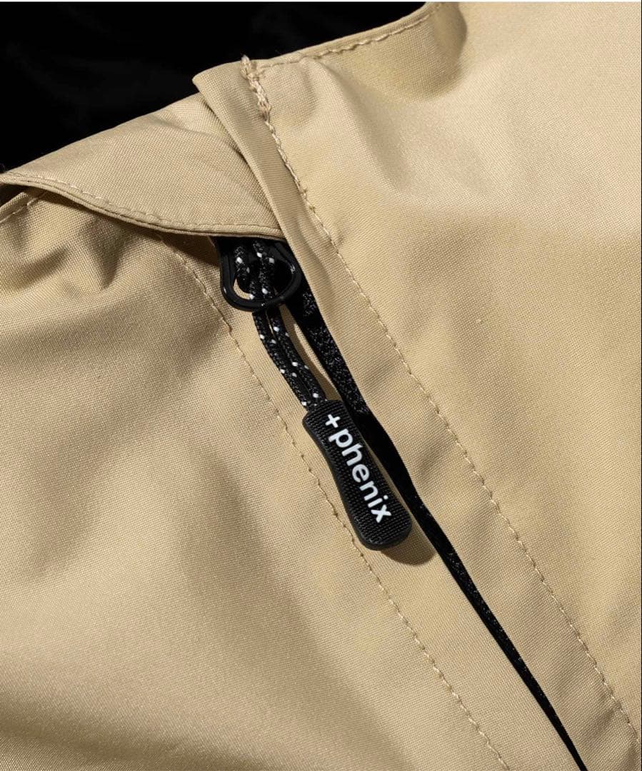 【最安】【美品】+phenix フィッシャーマンズダウンジャケット　ブラック　L