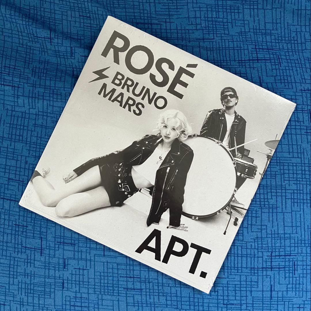 ROSÉ & BRUNO MARS APT. 7inch vinyl ホワイト